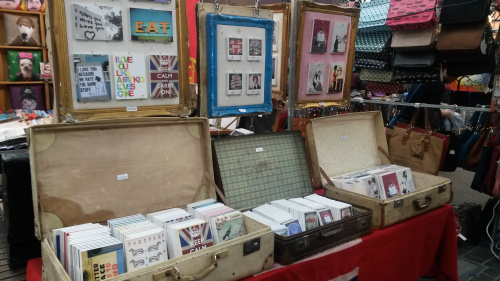 Spitalfields Market vintage stalls