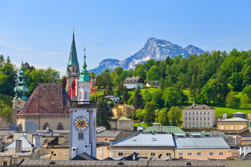 The fairytale Austrian city of Salzburg