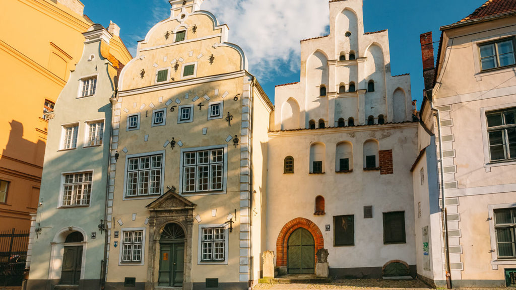The three brothers in Riga