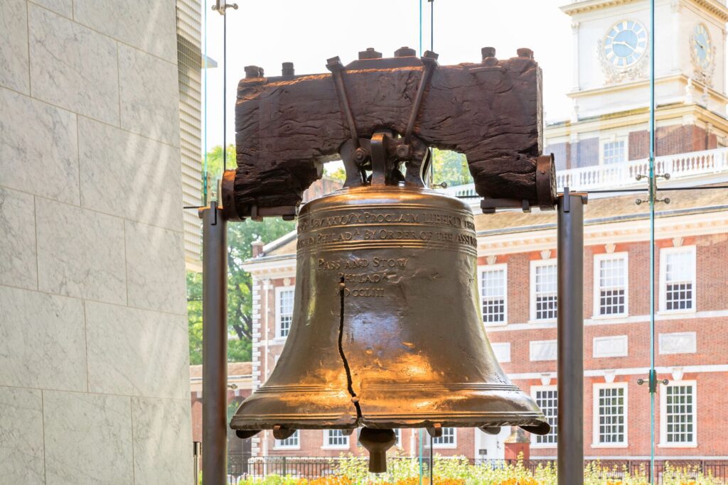 Liberty bell in Philadelphia