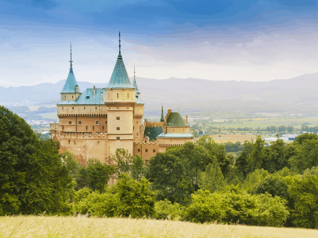 Bojnice Castle in Slovakia