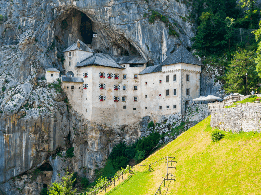 Predjama Castle in Slovenia