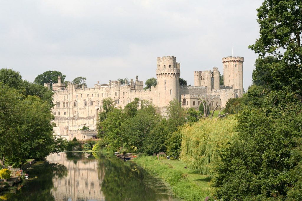 Warwick Castle in England