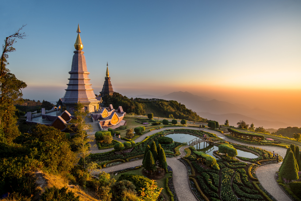 Chiang Mai Thailand - winter sun