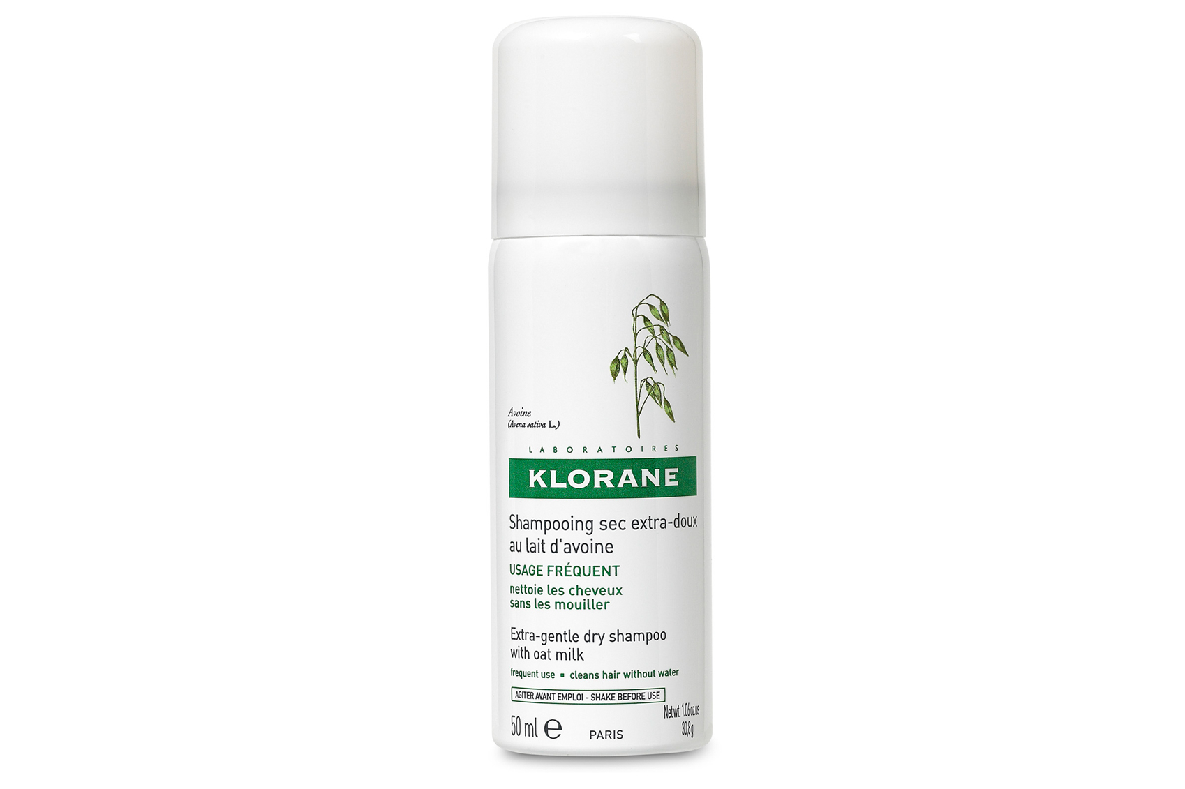 Travel Beauty & Grooming Products klorane_oatmilk_dry_shampoo_spray_50ml_1394812474