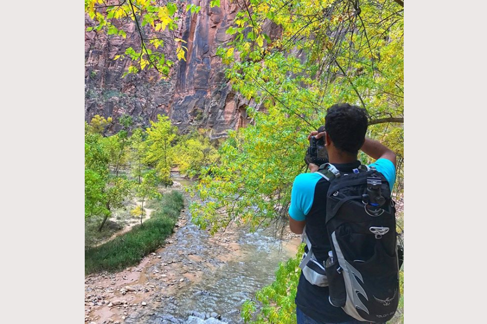 Essential travel item withasuitcase