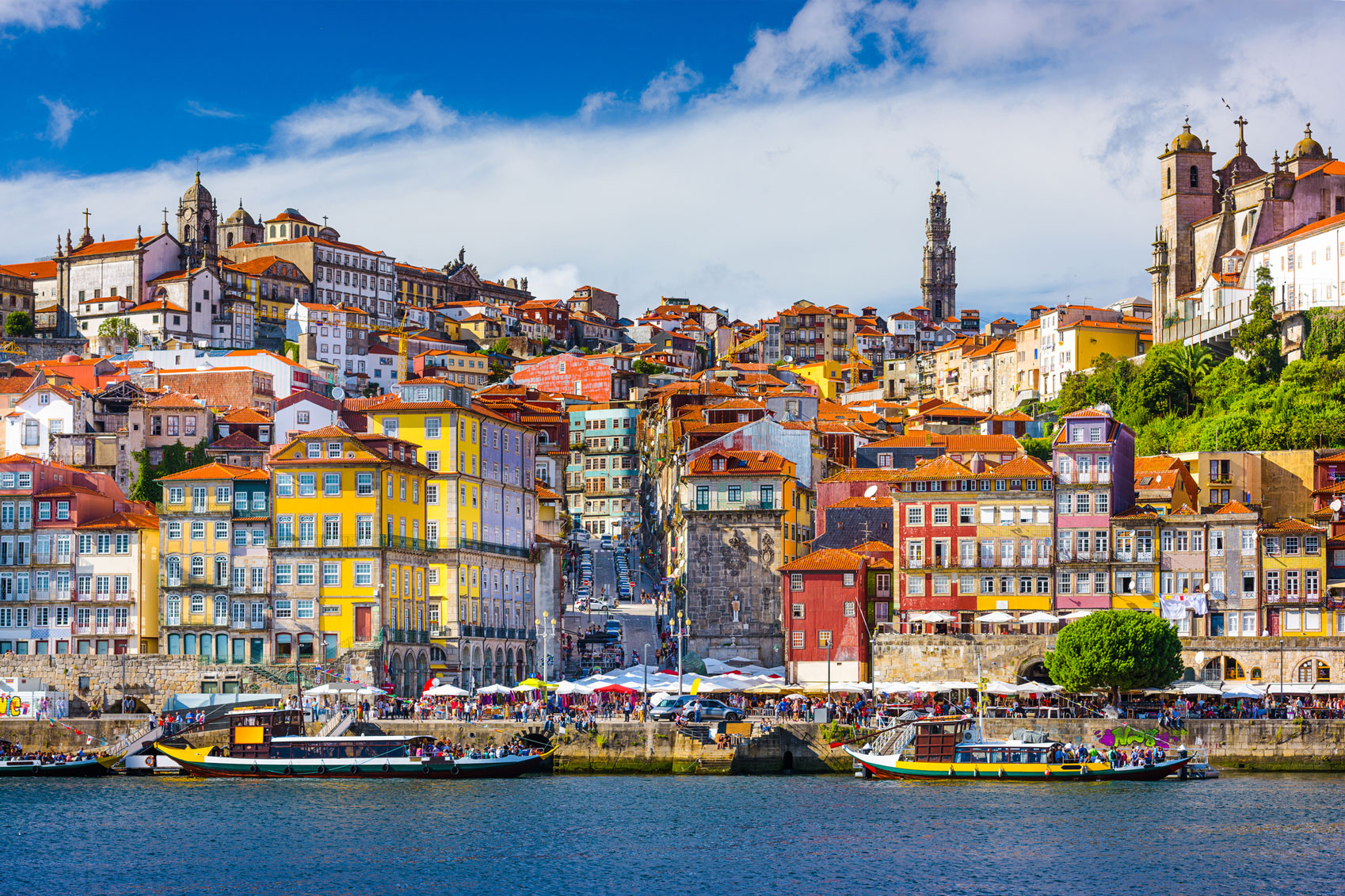 Porto Old City in Portugal