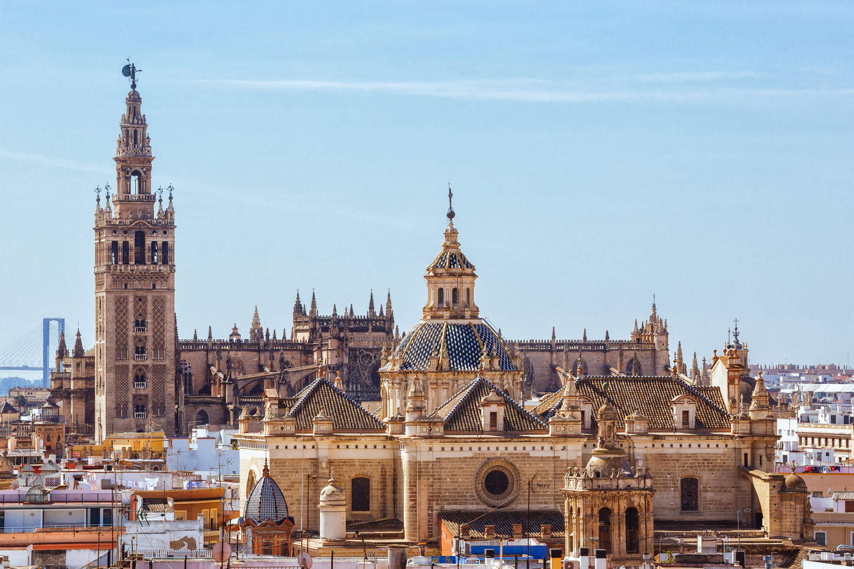 Seville Cathedral
and Giralda, a UNESCO World Heritage Site.