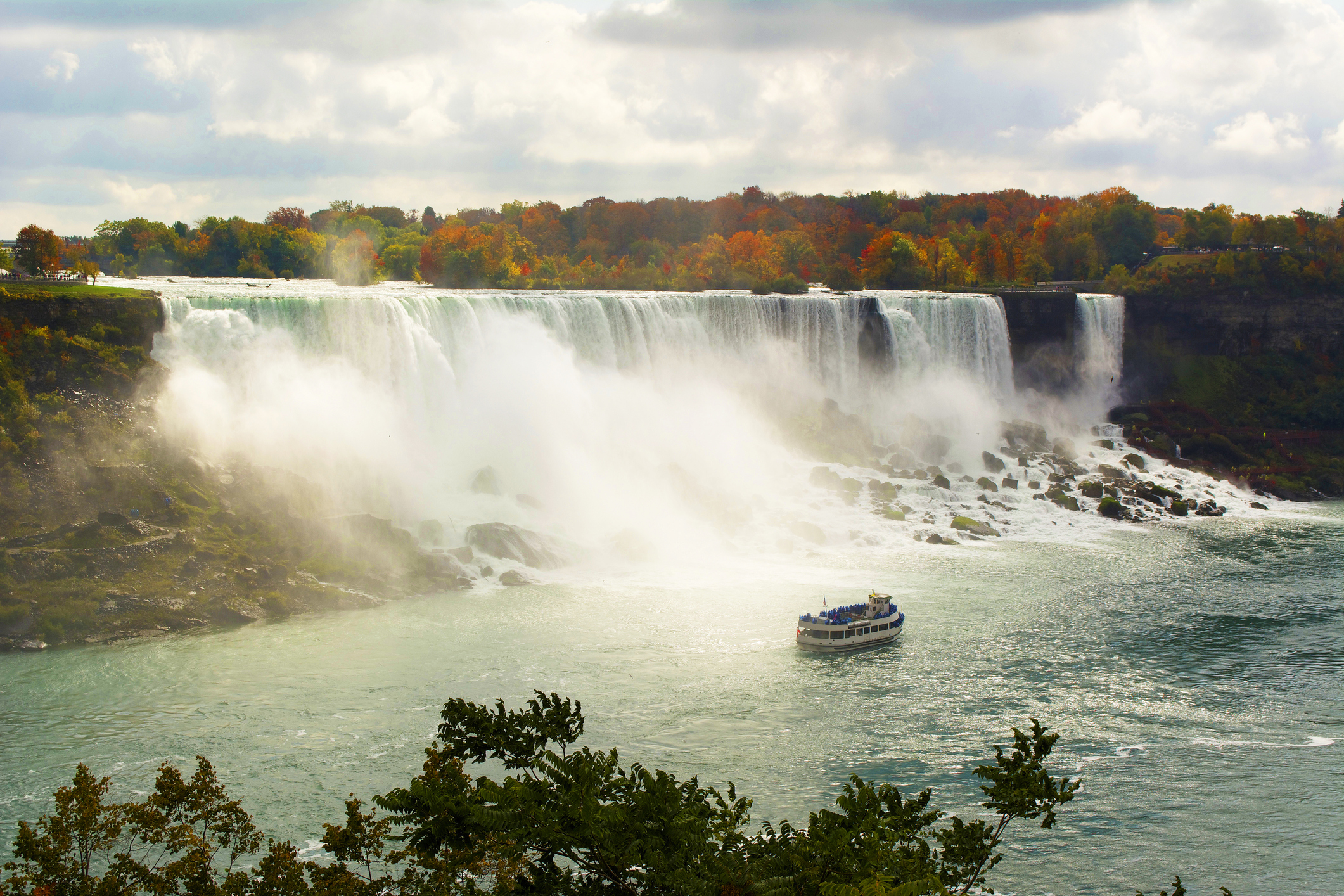 Black Friday travel Niagara Falls in the Fall