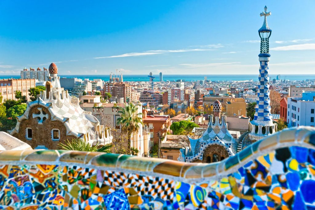Park Guell Barcelona Spain