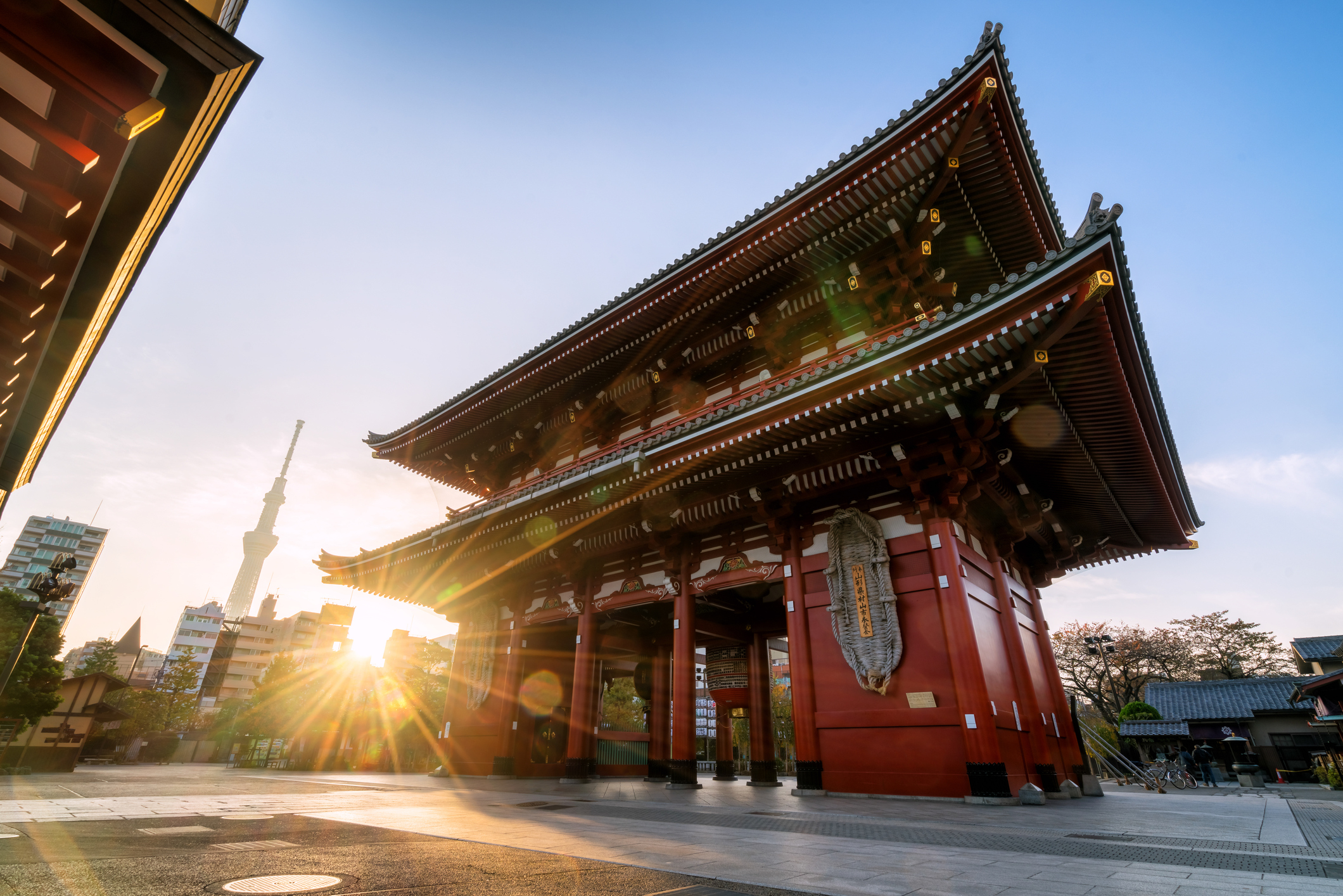 Beautiful Japanese landscapes Sensoji-ji Temple in Asakusa, Tokyo, Japan