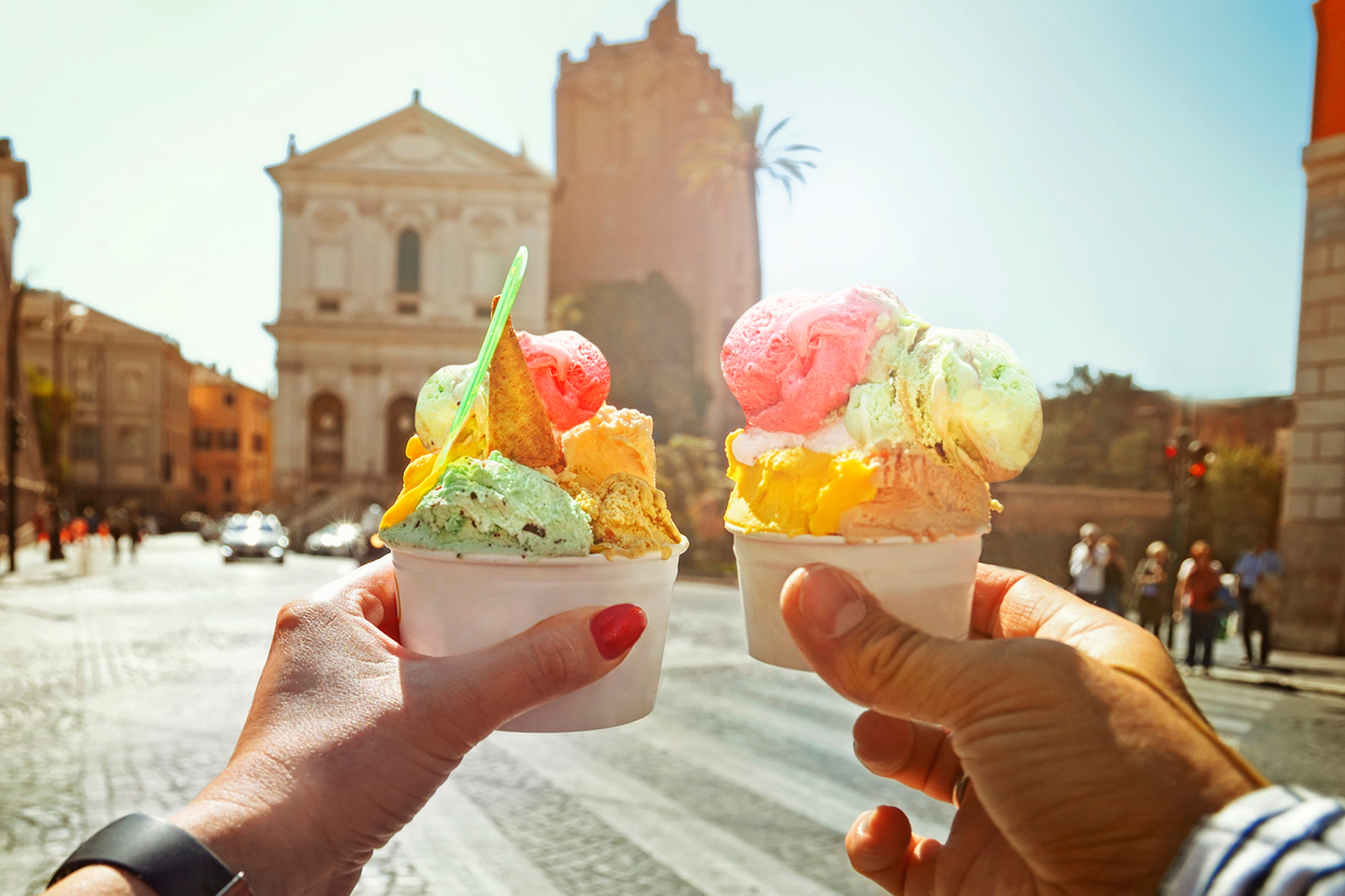 Romantic Things to do in Rome Couple-with-beautiful-bright-sweet-Italian-ice-cream-www.istockphoto.comgbphotocouple-with-beautiful-bright-sweet-italian-ice-cream-with-different-flavors-in-the-gm868491300-145558317-maroznc