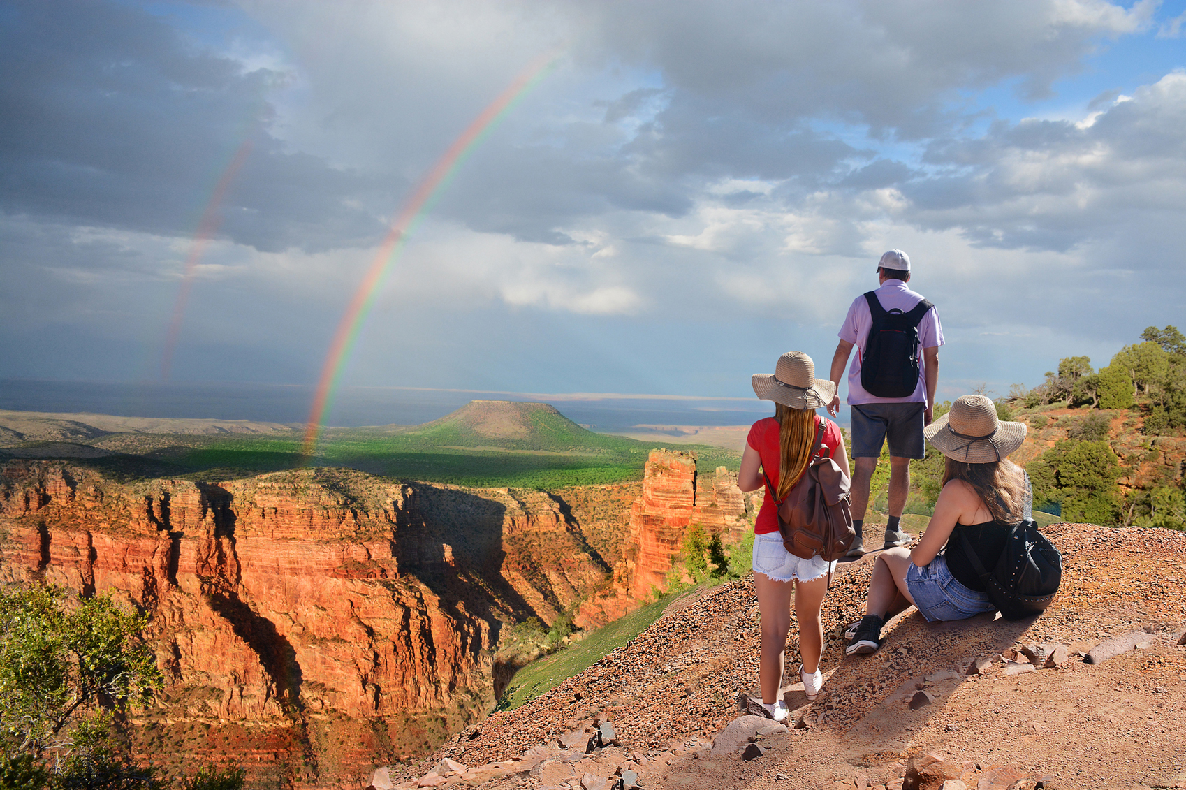 Family travel destinations Family-hiking-on-vacation-www.istockphoto.comgbphotofamily-of-four-on-vacation-with-beautiful-view-on-village-gm657615910-119866067-MargaretW