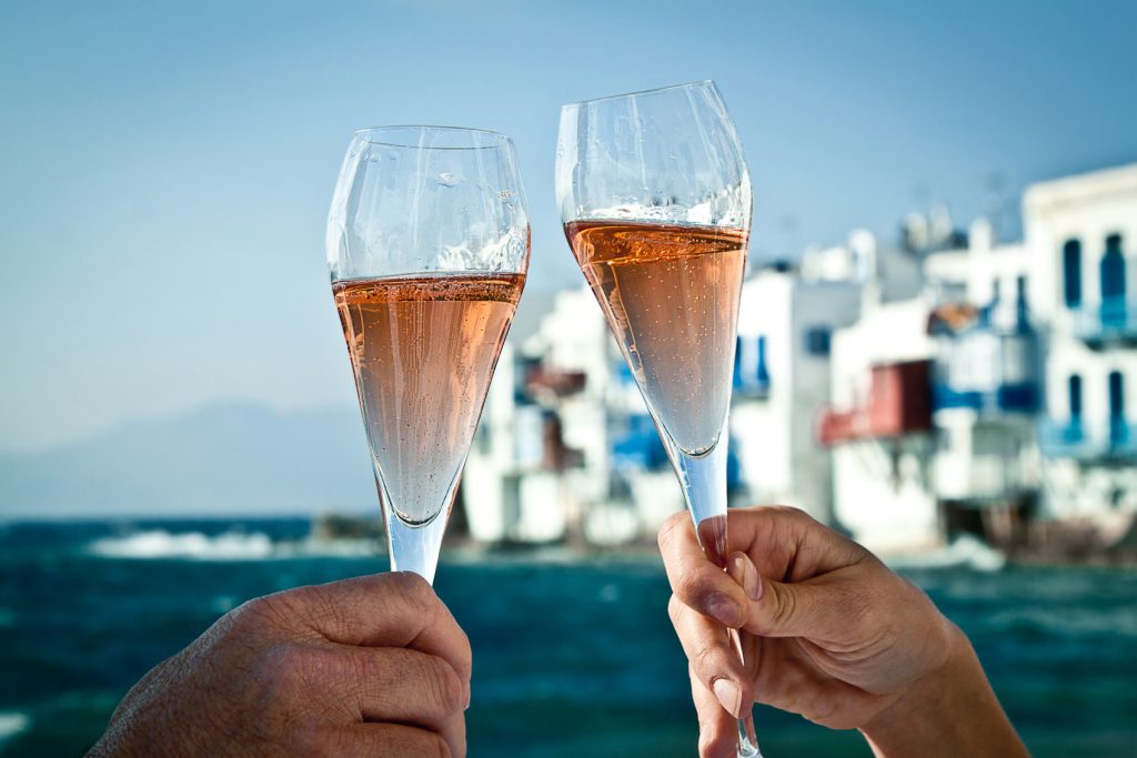 mykonos greek island drinks