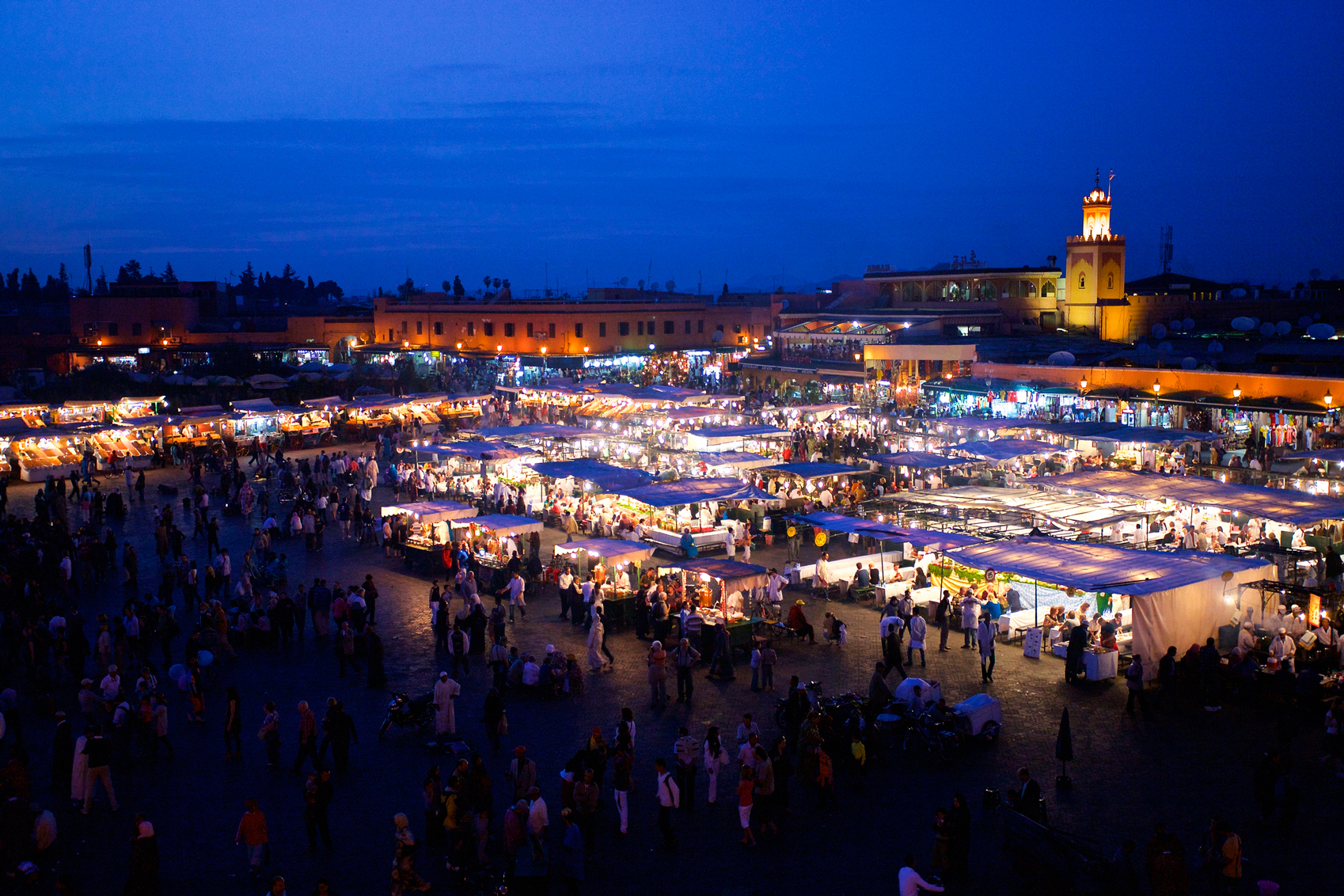 24 Hours in Marrakech Marrakech-Sq-www.istockphoto.comgbphotomarrakech-djemma-el-fna-square-by-night-gm468871494-62052540-PhotomanRichard