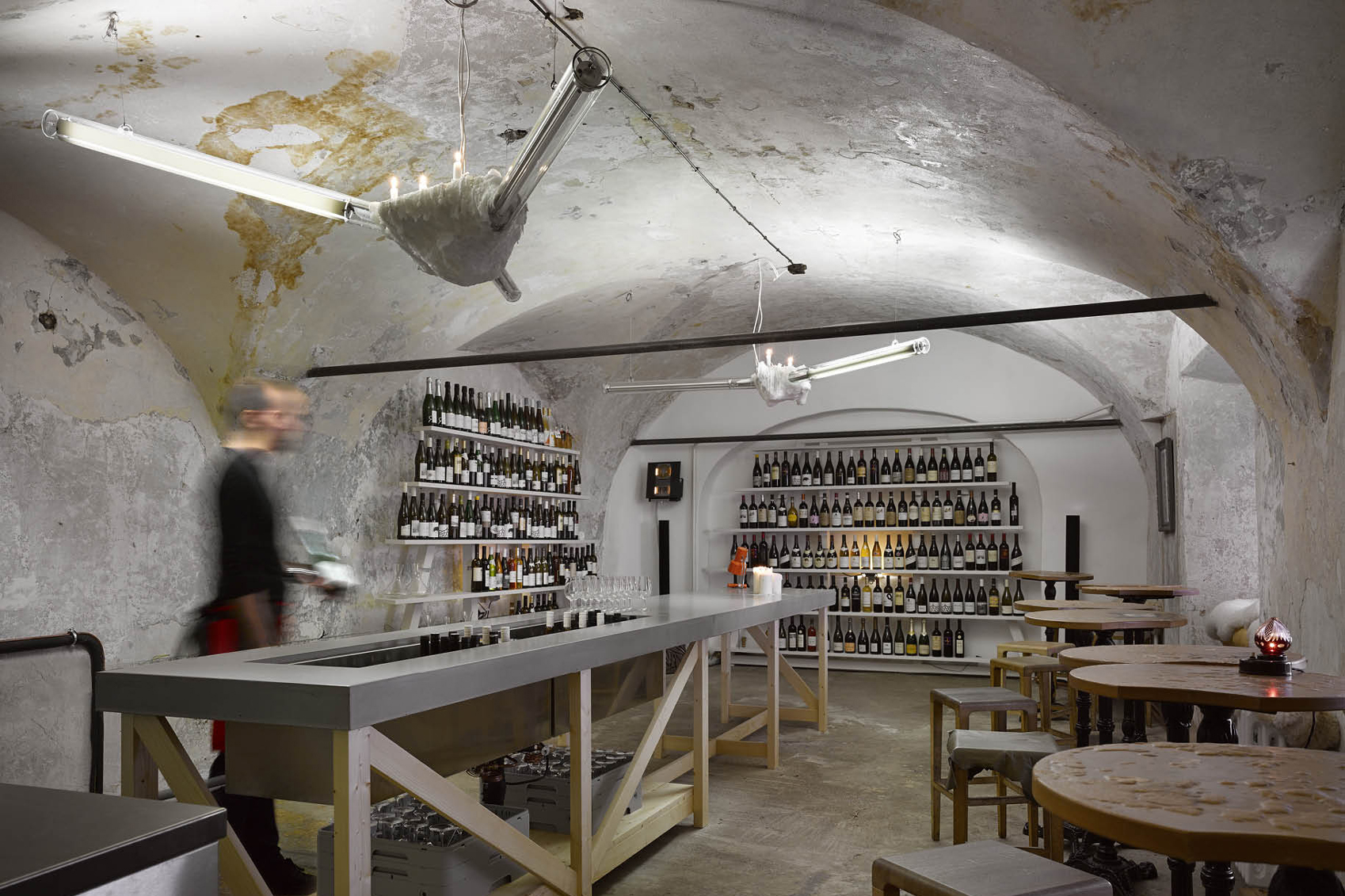 Prague wine bar