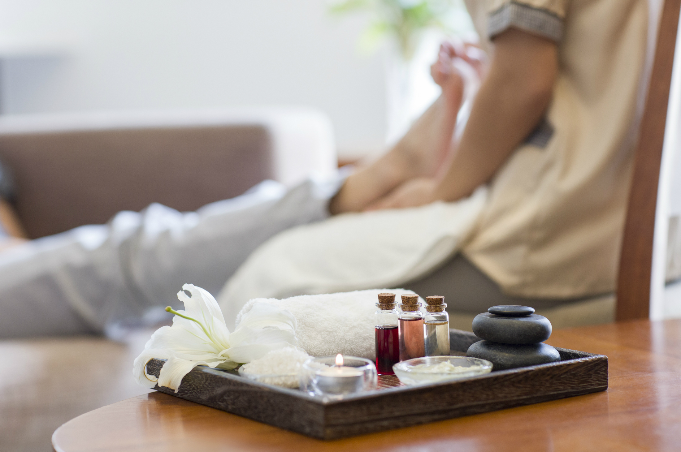 The ultimate Mother's Day treat - a relaxing foot massage