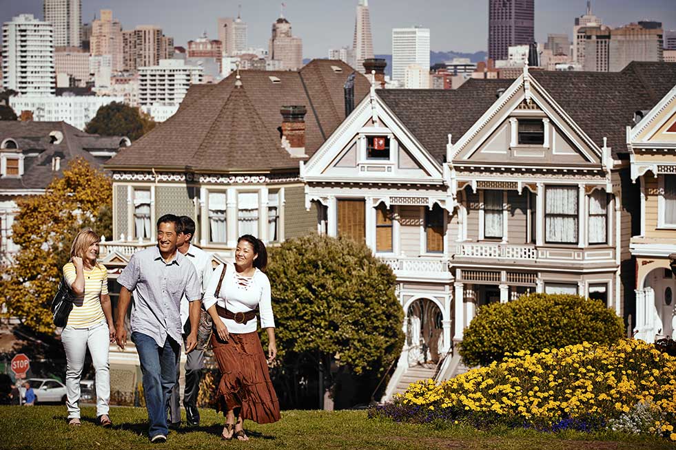 San Francisco hilly streets