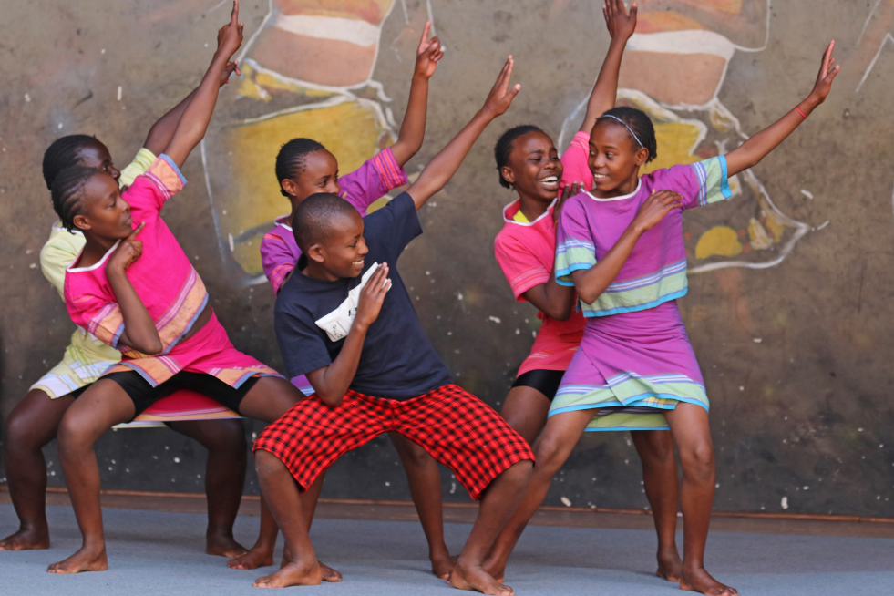 Kenyan kids dancing - most memorable experiences in Africa