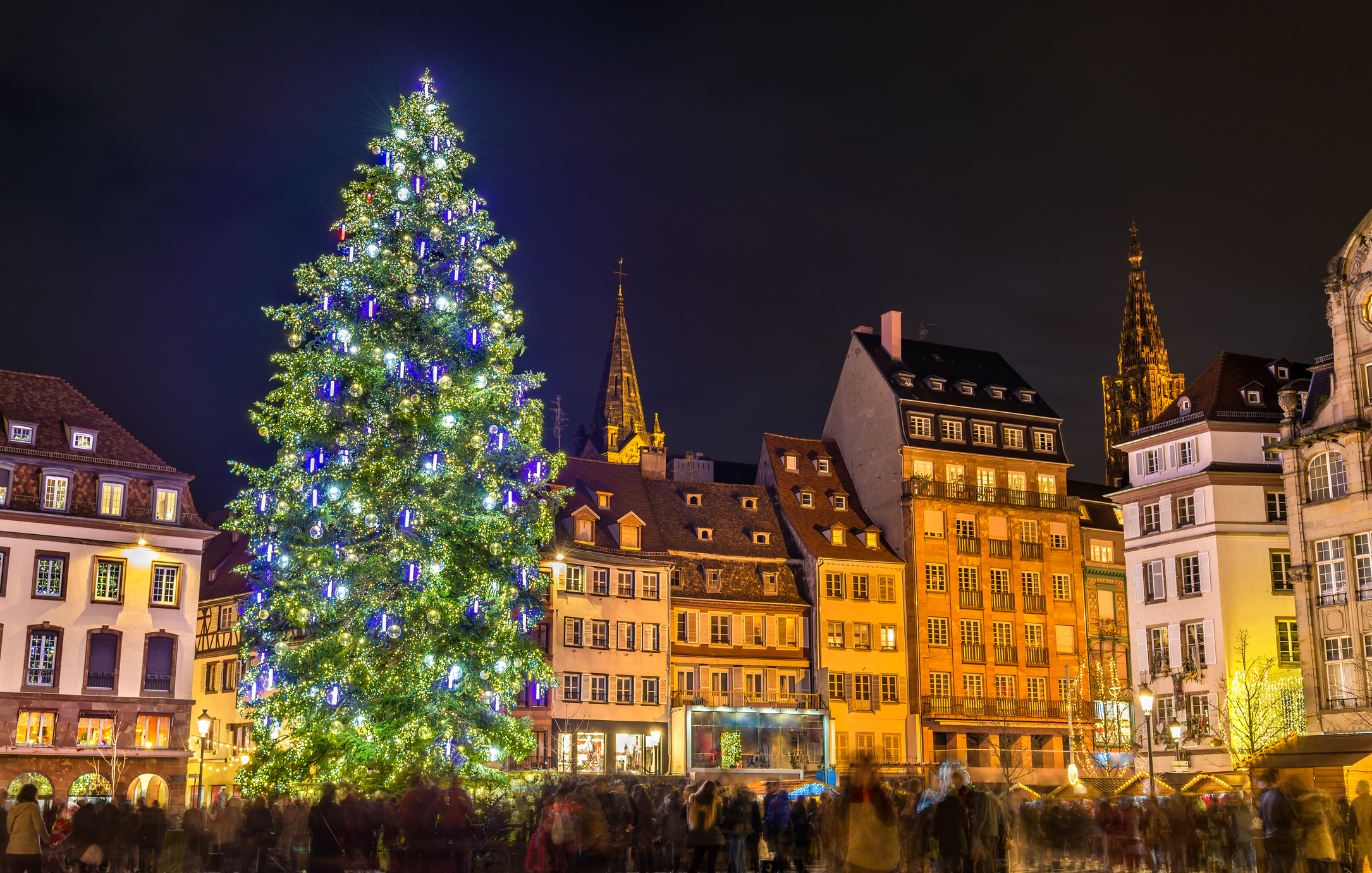 Christmas Tree in Strasbourg, France