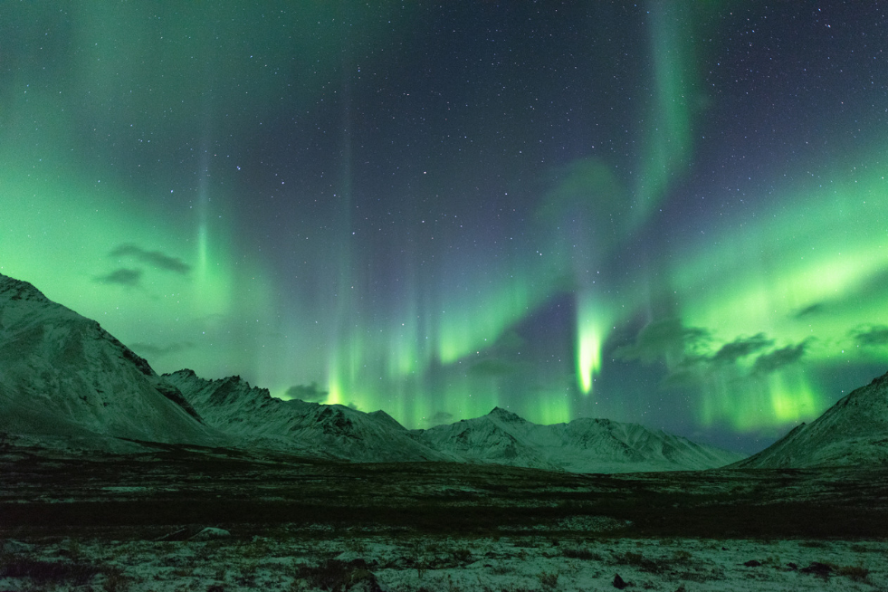 Northern Lights in Canada's Yukon Territory