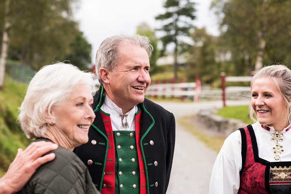 Øvre-Eide family farm near Bergen