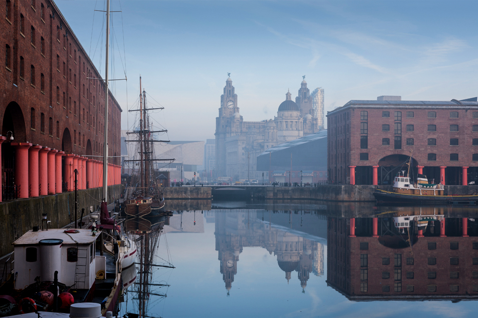 view across liverpool docks Visit Britain