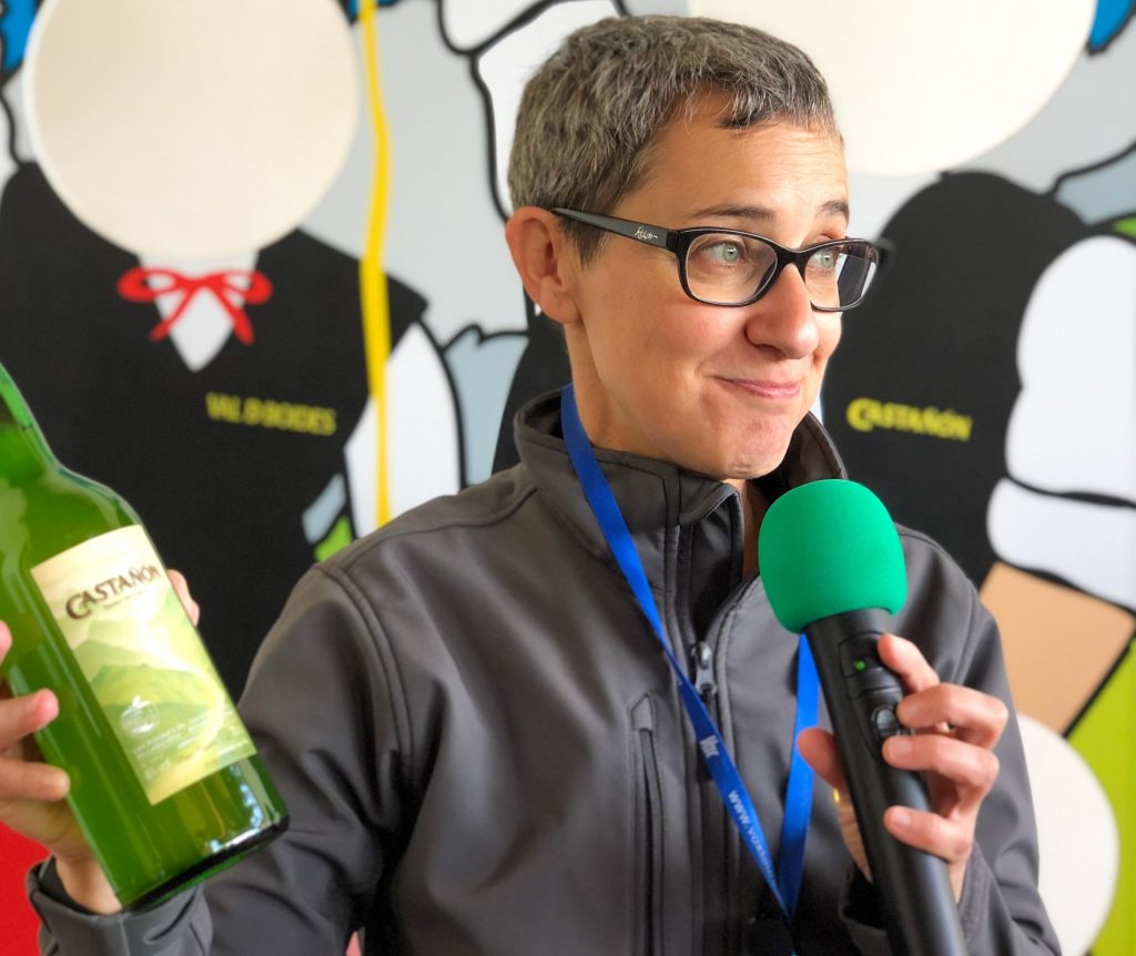 Marta, owner of Castañón Cider Mill