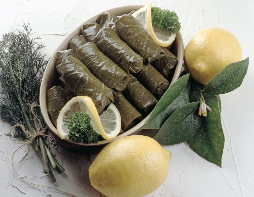 Greek specialty dolmades