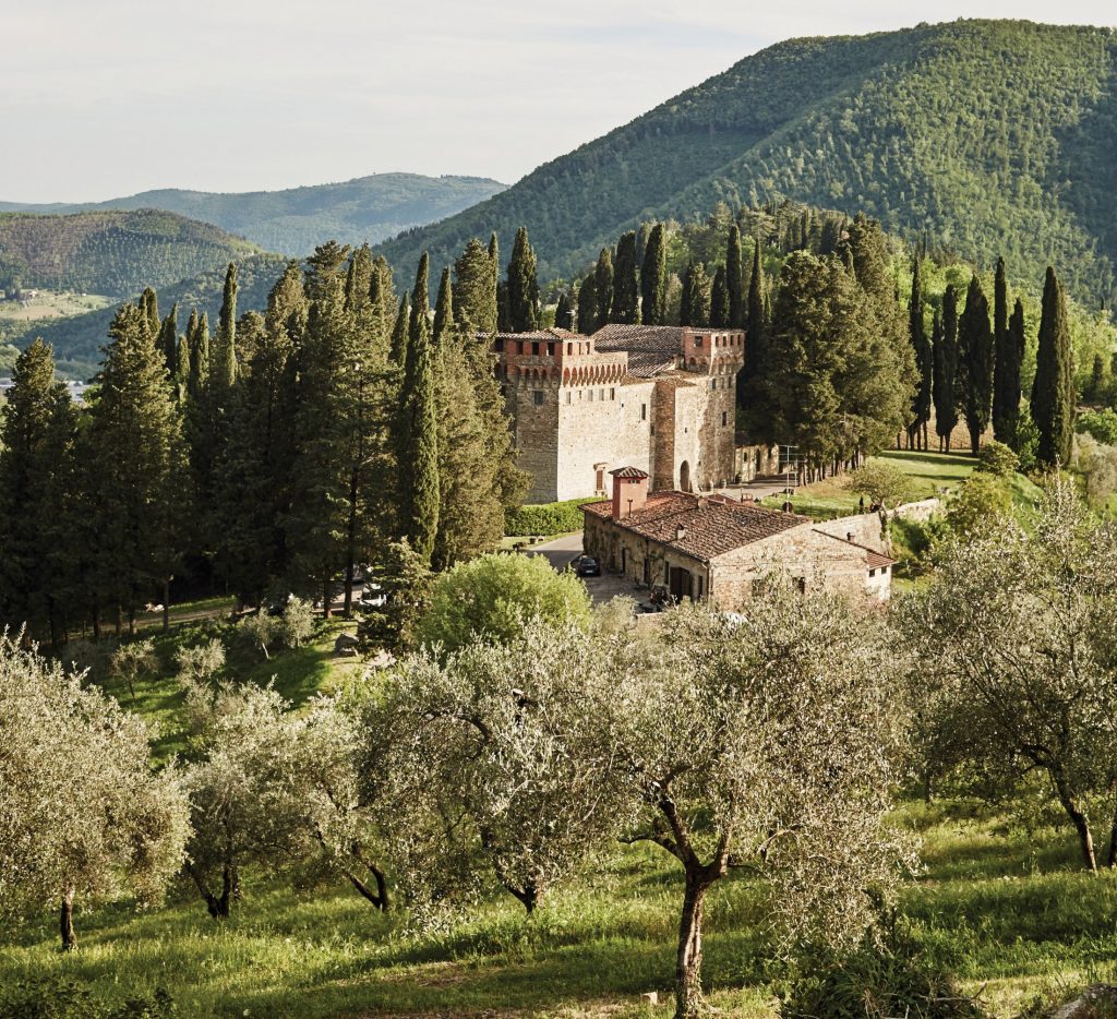 Castello di Trebbio, one of the most intriguing castles in Tuscany