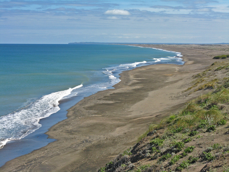 bahia creek, patagonia, argentina