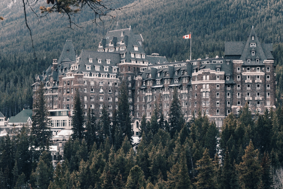 Banff Springs Hotel in Canada