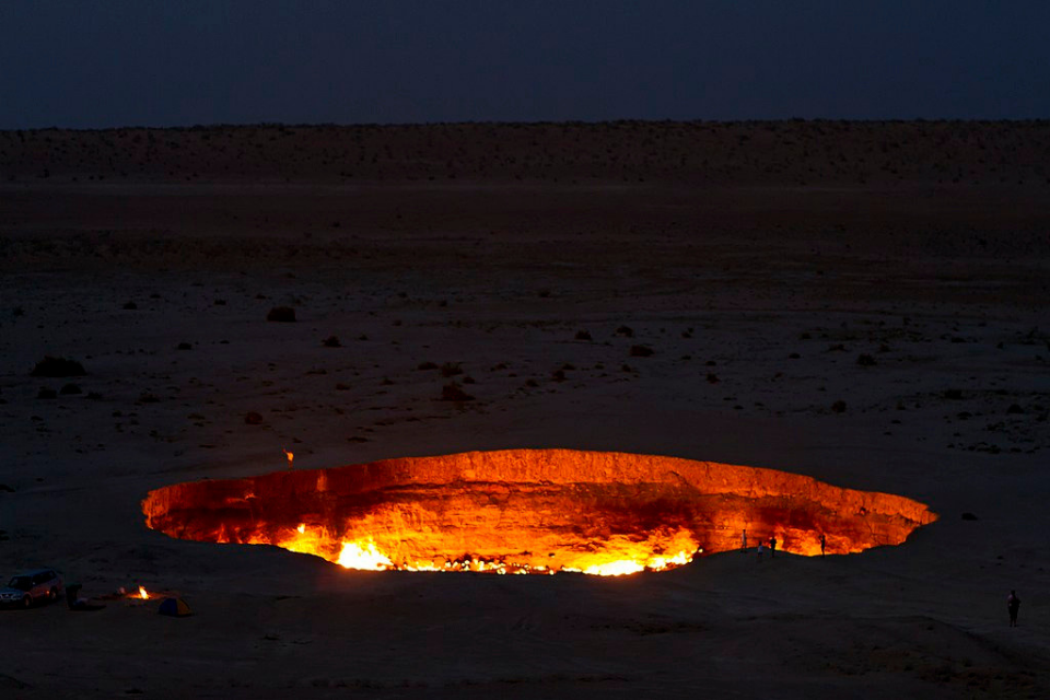 Door to Hell in Turkmenistan