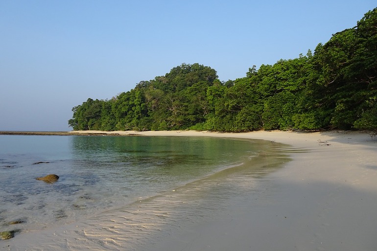 radhanagar beach, havelock island, india
