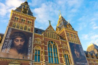 Rijksmuseum in the morning sun light, many fun facts about the Netherlands hidden in these museums