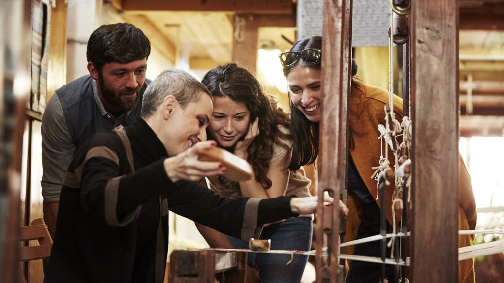 travel, friends, friendship, Trafalgar, The Travel Corporation, TTC, Guided Travel, Vacation, Europe, Italy, Marta, Weaving, Small Business, Make Travel Matter, Art, Craft