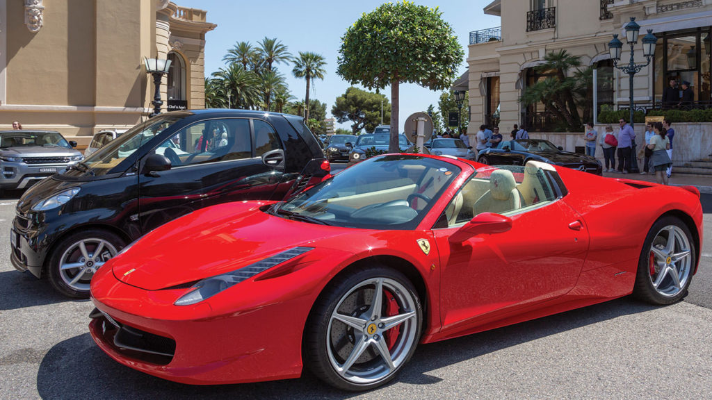 Ferrari in Monaco