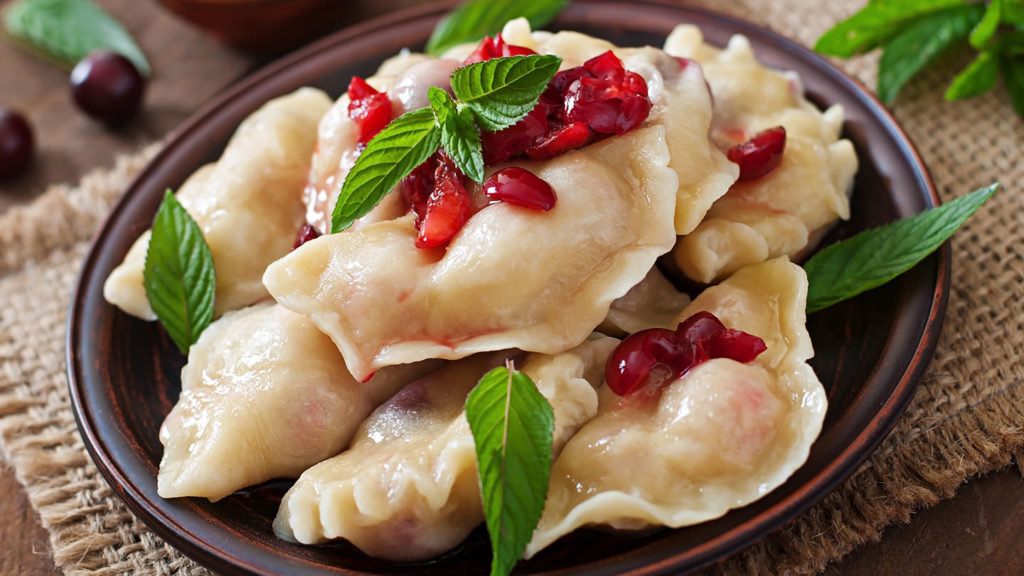 Sweet Polish pierogi