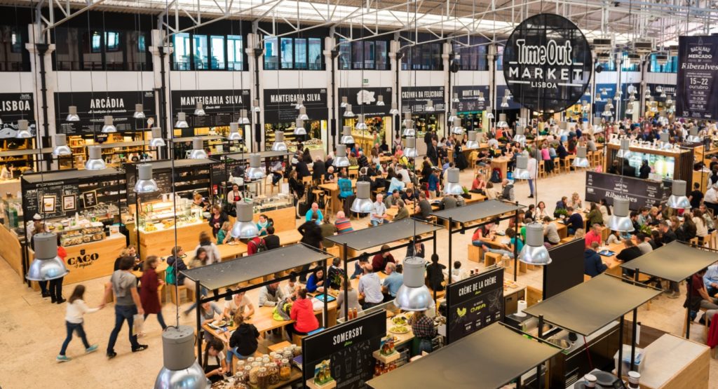 Time Out indoor food market, Lisbon perfect for Mums and daughter holidays