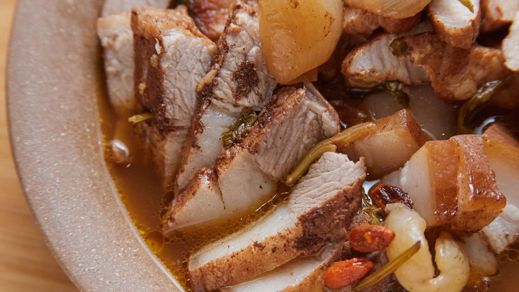 pork and potatoes estonian food