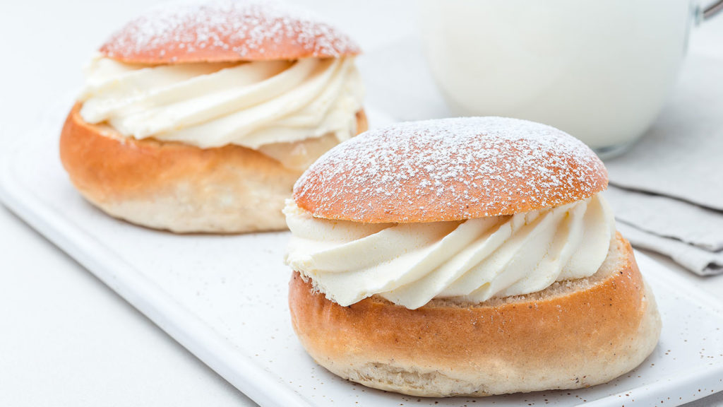 Estonian food Semla