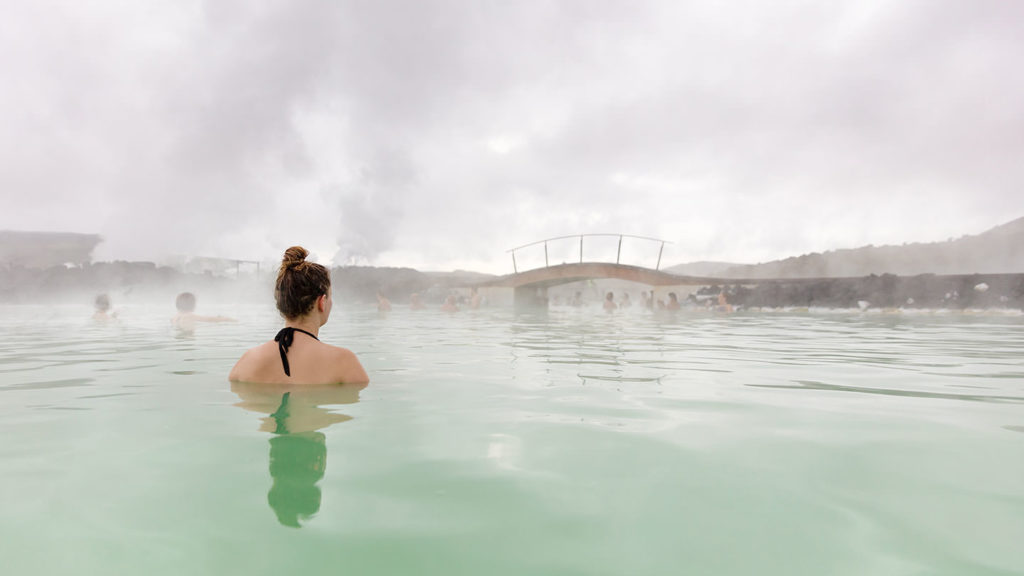 Soaking in the thermal baths in Budapest