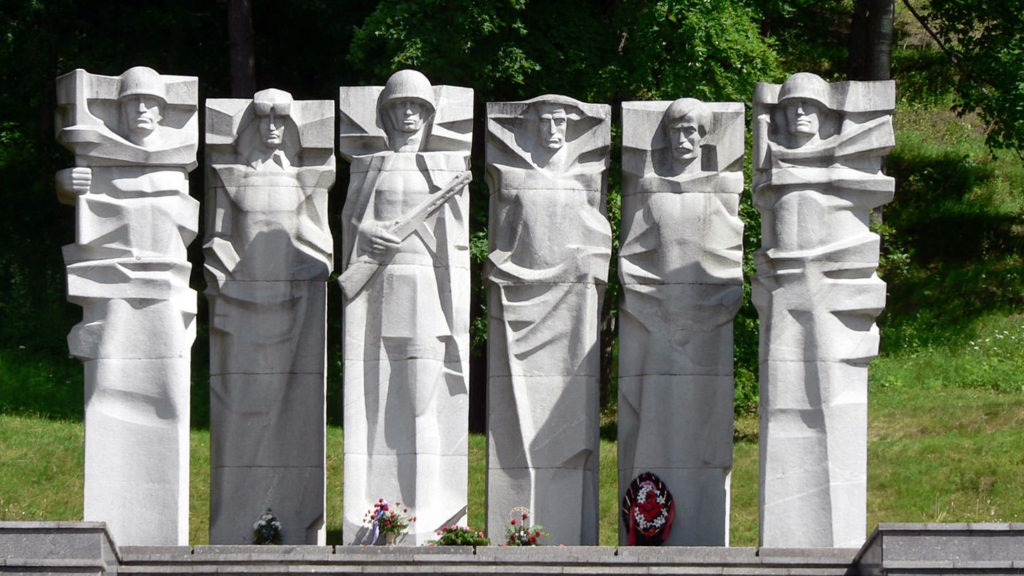 Antakalnis Cemetery in Vilnius Lithuania