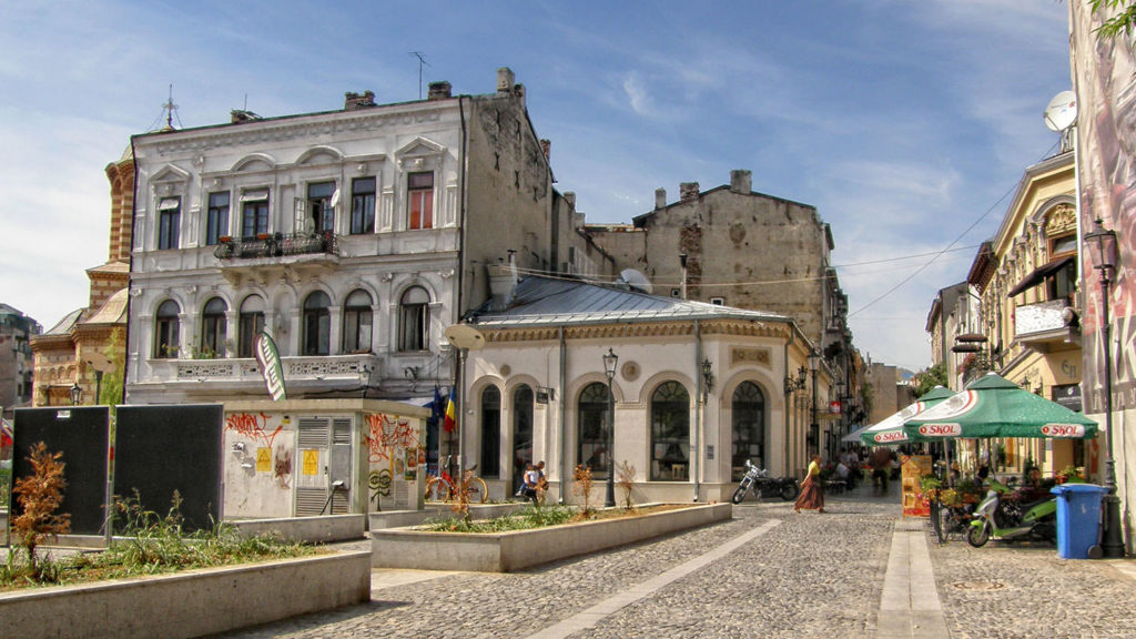 Centrul Vechi Bucharest old town on your 24 hours in Bucharest