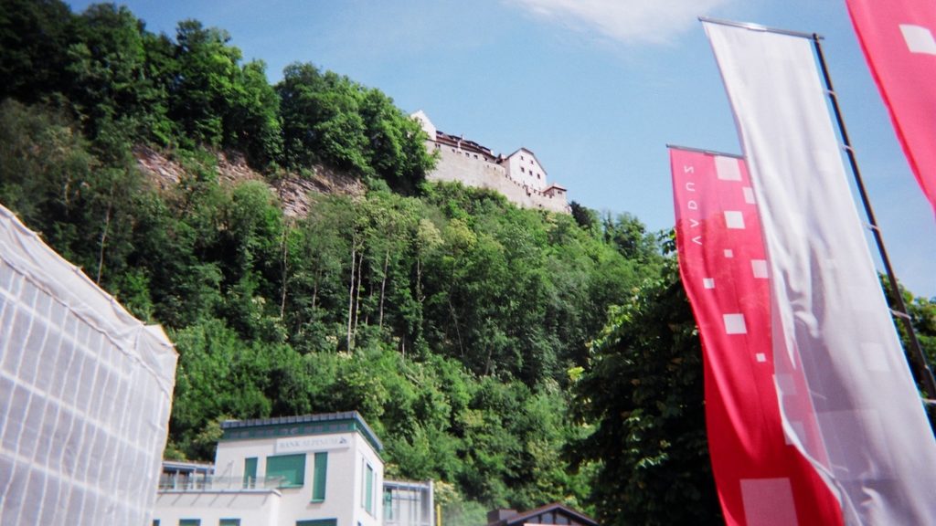 Liechtenstein Castle Flags