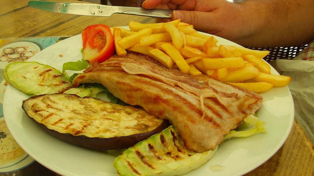 Njeguski Steak Montenegro food