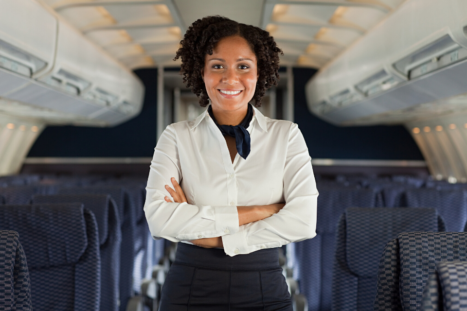 female cabin crew