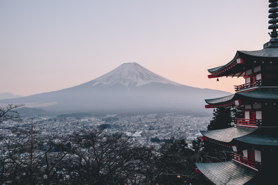 Mt Fuji - Japan is the world's most powerful passport