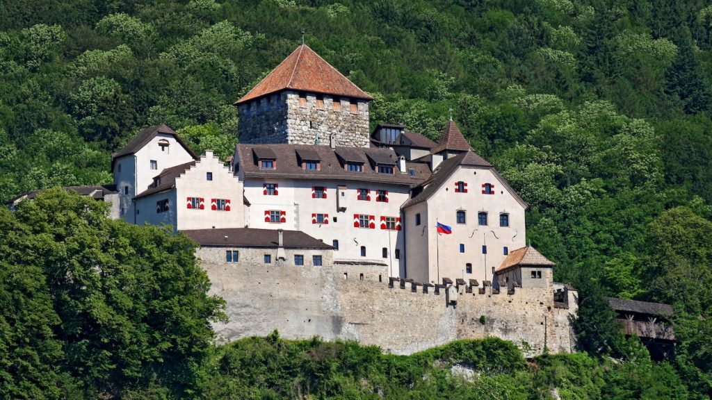 Vaduz Castle Exterior