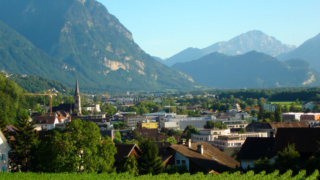 Landscape of Vaduz